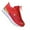 Red, variant on GiLiling Women's Walking Sneakers PU Leather Lace Up Round Toe Platform Casual Shoes Fashion Sneakers for Outdoor Running