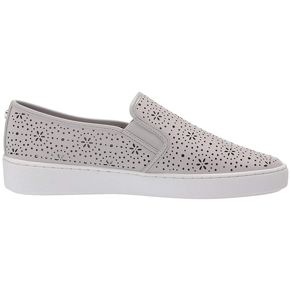 michael kors kane perforated slip on sneakers