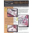 thumbnail image 1 of White Laser Jet Decal Film Three Sheet Pack #125 Expert Choice, 1 of 1