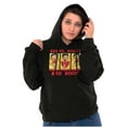 thumbnail image 3 of Betty Boop Brains Beauty Funny Cute Hoodie Sweatshirt Women Brisco Brands S, 3 of 6