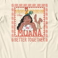 thumbnail image 3 of Disney Moana Better Together Frame Men's T Shirt (Natural, S-XXXL), 3 of 4