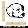 thumbnail image 2 of Concerned Golden Retriever Dog Furled Brow Self-Inking Rubber Stamp Ink Stamper - Yellow Ink - Small 3/4 Inch, 2 of 7