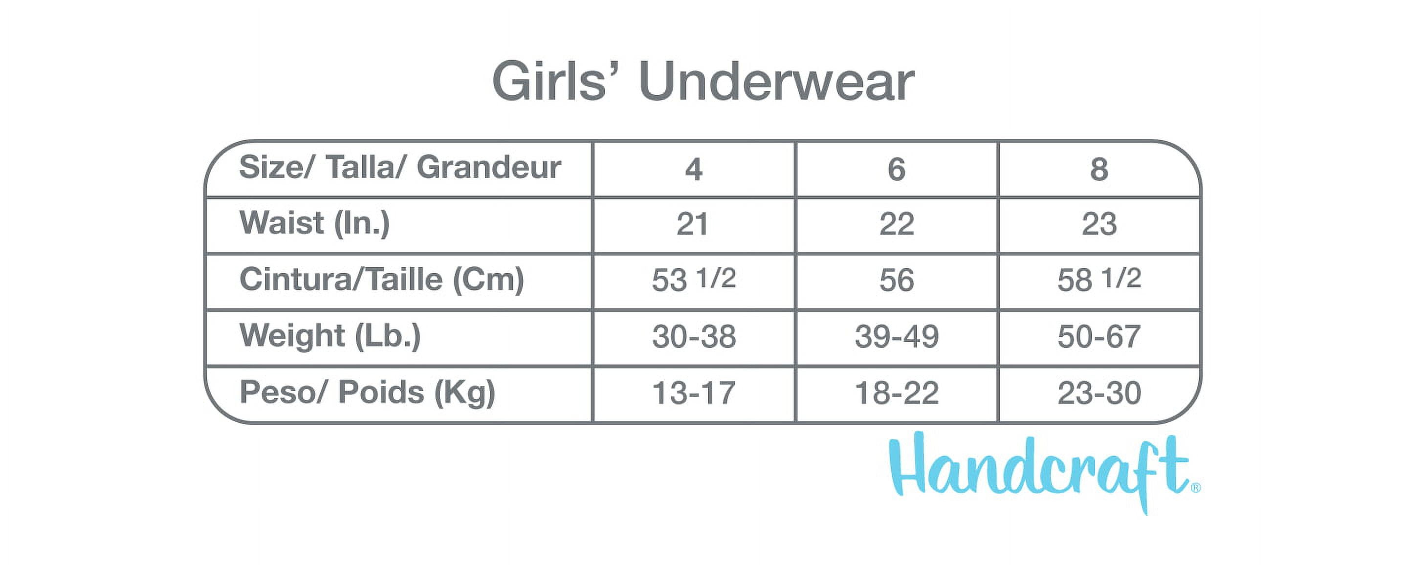 Emojination, Girls Underwear, 7 Pack Panties Sizes 4 - 8