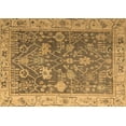 thumbnail image 1 of Ahgly Company Indoor Rectangle Abstract Brown Modern Area Rugs, 2' x 5', 1 of 4