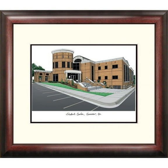 Kennesaw State University Alumnus Framed Lithograph