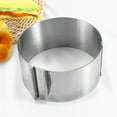 thumbnail image 4 of Pastry Circle Adjustable Utensil Simple Cake Mold Adjustable Cake Mold, 4 of 8
