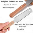 thumbnail image 2 of Sierra japonesa, Sierra pequeña para madera, hoja flexible de doble filo, manual, aficiones, bricolaje, sierra de carpintero japonesa, afilada y ligera, 2 of 4
