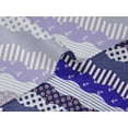 thumbnail image 6 of oneOone Velvet Royal Blue Fabric Patchwork Quilting Supplies Print Sewing Fabric By The Yard 58 Inch Wide, 6 of 7