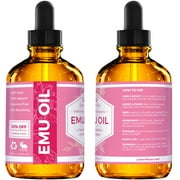 Leven Rose Emu Oil for Skin, Seven Times Refined, 100% Pure and Premium Emu Oil from Australia - 4 oz