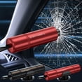 thumbnail image 1 of Qiopertar Flash Deals of the Day Car Security Hammer Mini Security Hammer Break Car Window Breaker Escape Multifunctional Security Hammer 4 In 1 Security Hammer up to 65% off Gifts Clearance, 1 of 9