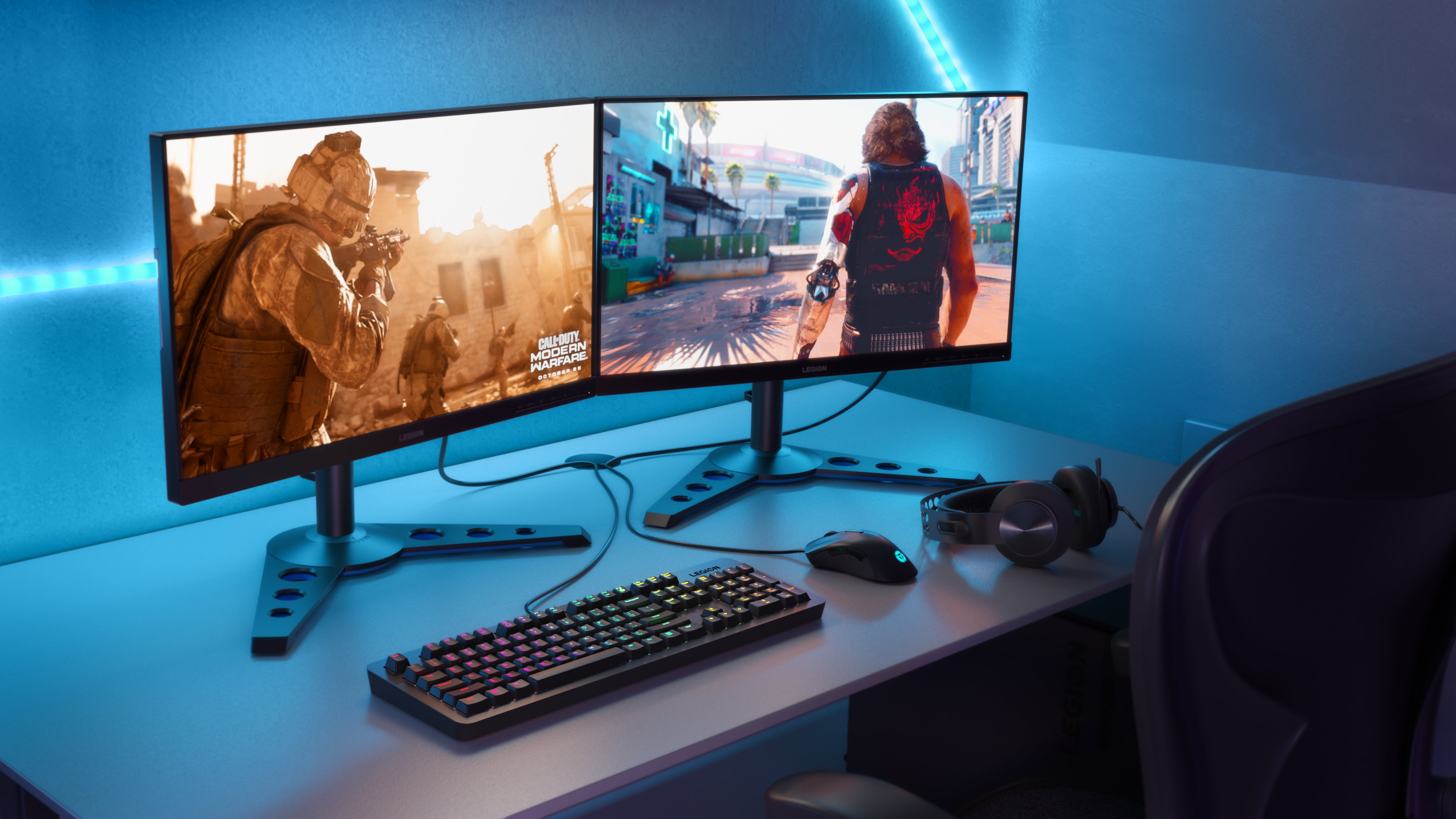 Lenovo - Brandclub - Lenovo Legion KM300 RGB Gaming Combo
