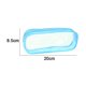 thumbnail image 2 of Estuches transparentes de PVC con cremallera, estuche para lápices, estuche portátil de gran capacidad, bolsa para lápices, bolsa de papelería, 2 of 5