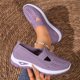 thumbnail image 2 of Zapatos ortopédicos para mujer, zapatillas ortopédicas tejidas con soporte de arco ancho, sin cordones, informales, transpirables, suaves y antideslizantes., 2 of 8