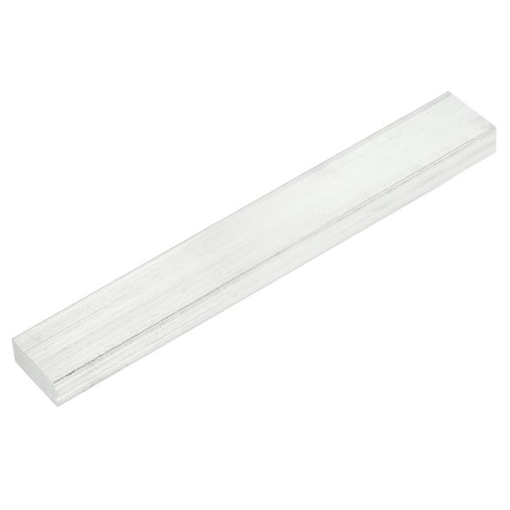 Uxcell Square Aluminum Flat Bar, 1" (25mm)Thick x 1" (25mm) Width x 6" (152mm) Long 6061 Aluminum Flat Plate