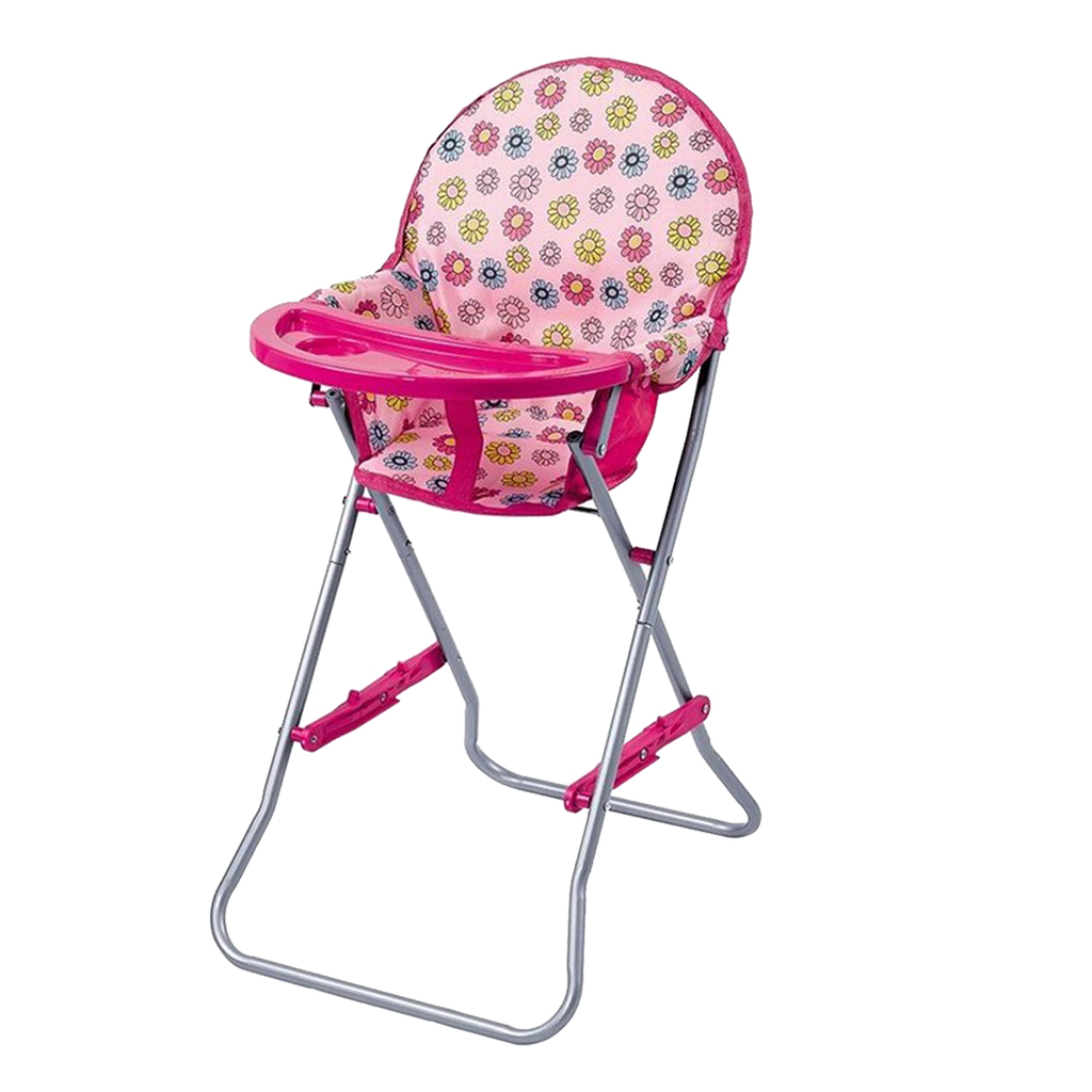 Foldable Dinner Chair Baby dolls high chair set for cm size
