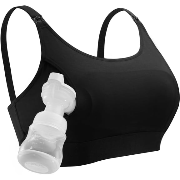 SIMDOO Hands Free Breast Pump Bra With Adjustable Breast Pump And Nursing Bra Combining Breast Pump And Nursing Bra Into One