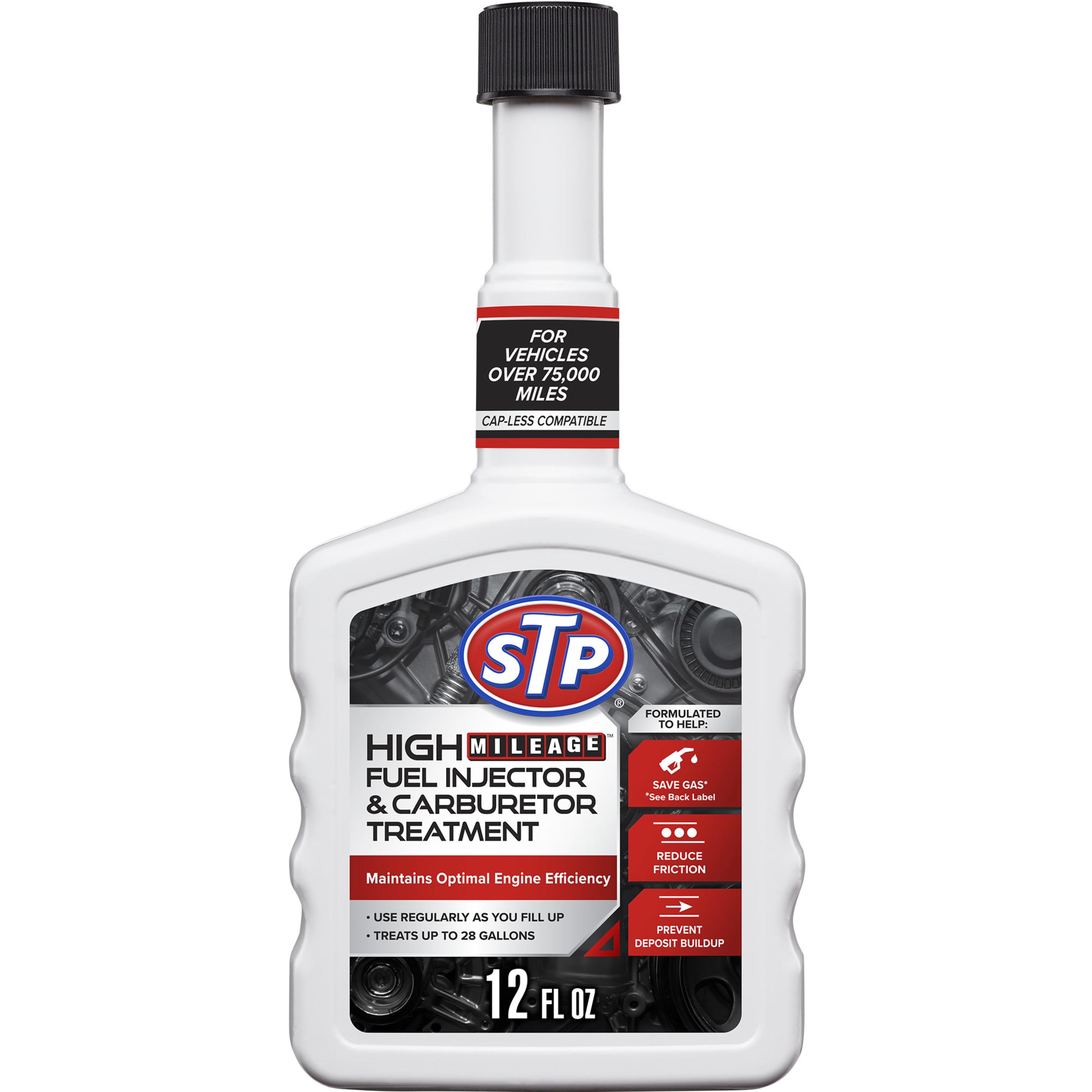 STP High Mileage Fuel Injector Cleaner and Carburetor Cleaner