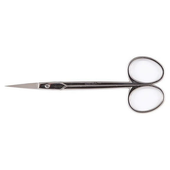 Klein Tools G104C 4-3/8 in. Curved Blade Embroidery Scissors