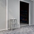 thumbnail image 2 of Wildridge Classic 3-Shelf Side Table, Light Gray - Outdoor Weather Resistant Recycled Plastic Furniture for Patio, 2 of 4