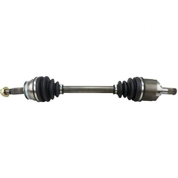 Front Left Driver Side CV Axle Assembly - with 25-Spline Inner Joint - Compatible with 2001 - 2006 Hyundai Elantra 2.0L 4-Cylinder Automatic Transmission 2002 2003 2004 2005