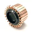 thumbnail image 4 of Beisidaer 1PCS 27.2 x12 x17.4（20）mm 24P Teeth Copper Hook Type Electrical Motor Commutator, 4 of 7