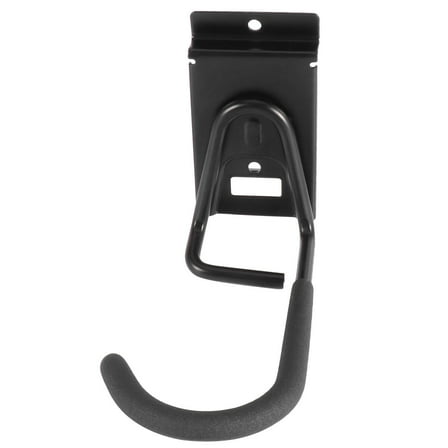 HOMEMAXS Bike Storage Mounted Hook Organizers Slat Scooter Black