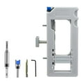 thumbnail image 3 of Clupup Door Hinge Installation Kit Router Template With Non-slip Pads Removable Inserts, 3 of 10