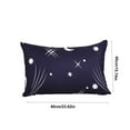 thumbnail image 3 of ¡Oferta de almohadas para cama King! Almohada de fibra de 61 x 40 cm, resistente al aceite y con soporte suave para el hogar. Cómodas y transpirables para dormir. Cojín de apoyo para piernas y, 3 of 6
