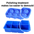 thumbnail image 3 of Molde para hacer bolas de hielo de whisky, molde para hacer bolas de hielo de silicona con tapa individual de fácil llenado., 3 of 5