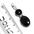 thumbnail image 2 of 925 Silver Pendant For Chain Necklace For Women - Teens Real Black Onyx Stone Silver Pendant July Birthstone Boho Silver Pendant Gift For Mom On New Year 925 Gemstone Silver Jewelry, 2 of 3