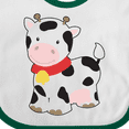 thumbnail image 4 of Inktastic Cow Boys or Girls Baby Bib, 4 of 4