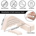 thumbnail image 2 of 4 Pairs Adjustable Shoe Filler Unisex Shoes Too Big Inserts, Adjustable Shoe Filler Unisex Reusable, 2 of 5