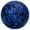 Blue Graffiti, variant on Fantom Classic Graffiti Rubber Basketball, Size 5 (27.5"), Indoor/Outdoor, Deep Channel Construction, Vibrant Colors