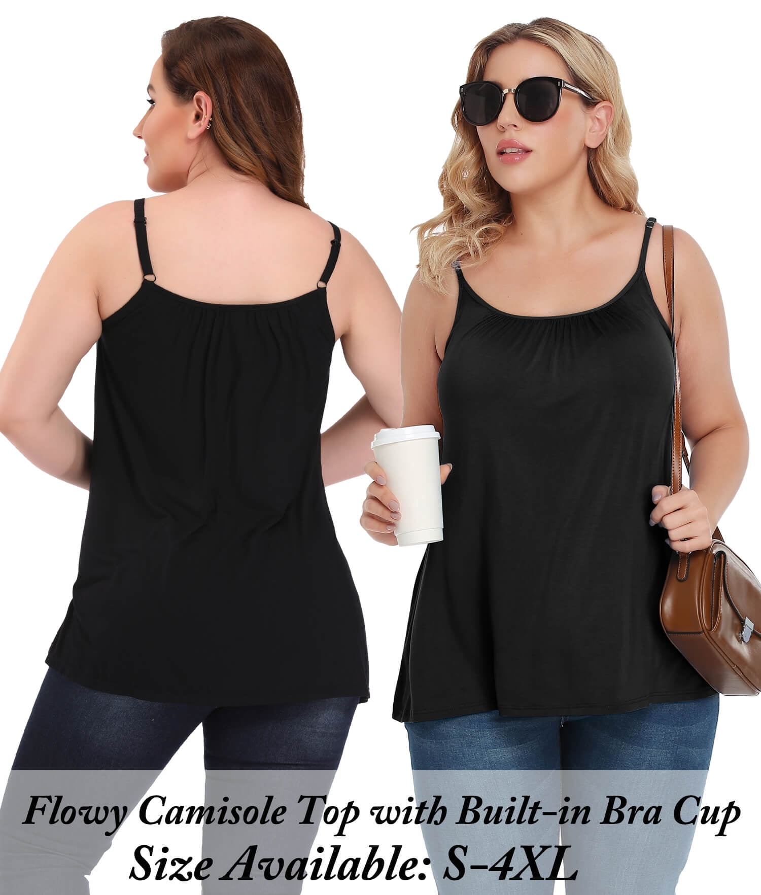 flowy shirred top