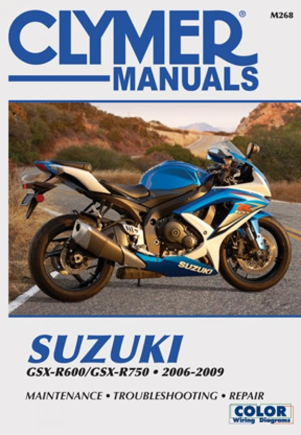 Suzuki GSX-R600/750 Motorcycle (2006-2009) Service Repair Manual ^