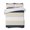 Navy blue Khaki, variant on Quilts Full Size, Navy Blue Grey Stripe Soft Comforter Bedding Set for Bed, Modern Art Horizontal Striped Lightweight Quilted Bedspread with Pillow Cover(2 Pieces) for All Season, 78x90 Inch