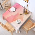 thumbnail image 3 of 42x42in(107x107cm) Square Tablecloth, Waterproof Polyester Table Cover, Wrinkle Resistant & Washable Fabric for Dining, Kitchen, Picnic, Dreamy Cloud Print, 3 of 6