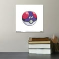 thumbnail image 3 of Gallery Pops Pokemon - Master Ball Wall Art, Unframed Version, 12" x 12", 3 of 5