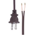 thumbnail image 2 of B&P Lamp® Brown Lamp Cord, 8 Foot Long SPT-2 Wire, UL Listed, 2 of 3