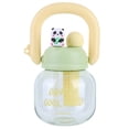 thumbnail image 4 of Botella de agua deportiva de 800 ml con pajita y asa, botella portátil para beber té, vaso de agua de viaje para actividades al aire libre, 4 of 9