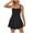 Black, variant on yillto A-Line Dress for Women Mini Cute Sleeveless Dresses Fashion Elegant Square Neck Dresses
