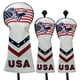 thumbnail image 2 of 3 piezas / de accesorios para golf de cubiertas protectoras de club para la cabeza de leñador, 2 of 7