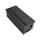 thumbnail image 2 of Pasacables rectangular para escritorio de computadora, organizador de cables, caja de gestión de cables Negro, 2 of 9