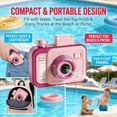 thumbnail image 3 of Camera Water Squirt Gun, Prank Camera Water Gun, Pull the Trigger and Shoot Backwards, Press the Button and Shoot Forwards, Suitable for Adult Office or Party Prank Games (D 2PCS), 3 of 8