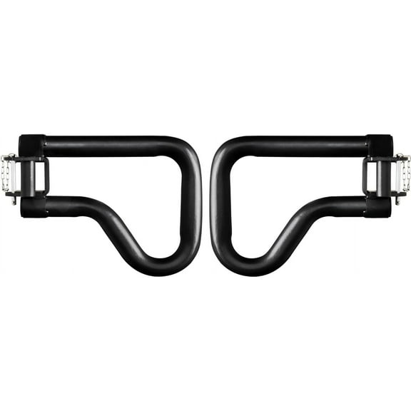 Yes4All 500 LBS Capacity - Dip Bars for 2x2 with 1" Hole Power Cage, Squat Rack Attachments - Multi-Grip Handles Dip Attachment for Dips, Pull Up, Push-up