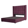 thumbnail image 2 of Box Base Cama King Size + Cabecera Titan Morado, 2 of 8