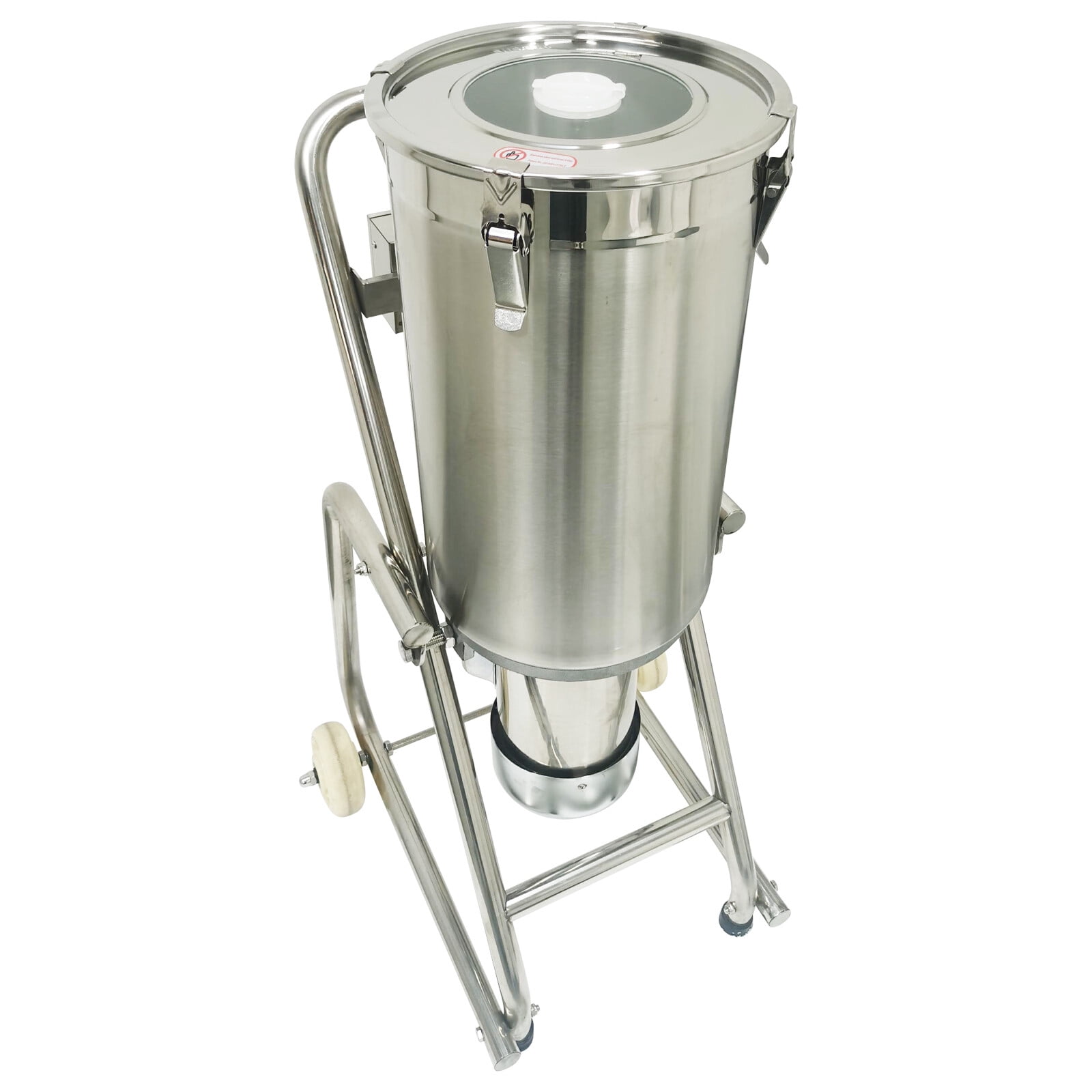 Electric Food Chopper Adjustable Speed Grinder Processor for Fruit Meat Medicine 32L