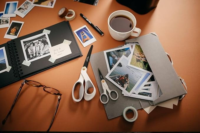 Fiskars Non-Stick Titanium Soft Grip Scissors