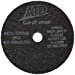 thumbnail image 3 of ATD Tools 8289 5 - Pk Cut - Off Wheels- 3 X 1.16 X 0.37 In., 3 of 3