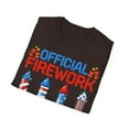 thumbnail image 4 of Official Fireworks Technician If I Run, You Run Novelty Art Unisex T-Shirt, 4 of 4